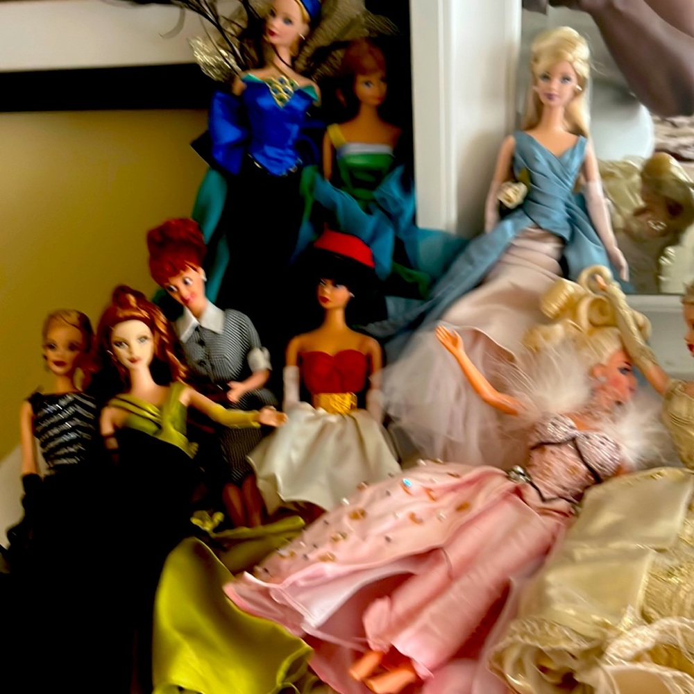 Collectibles Barbies dolls they are waiting  a home Assortment of Barbie dolls